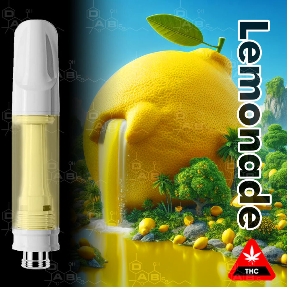 Lemonade Flavoured distillate cartridges