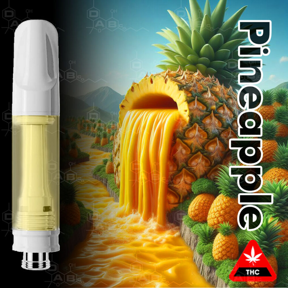 Pineapple Flavoured distillate cartridges