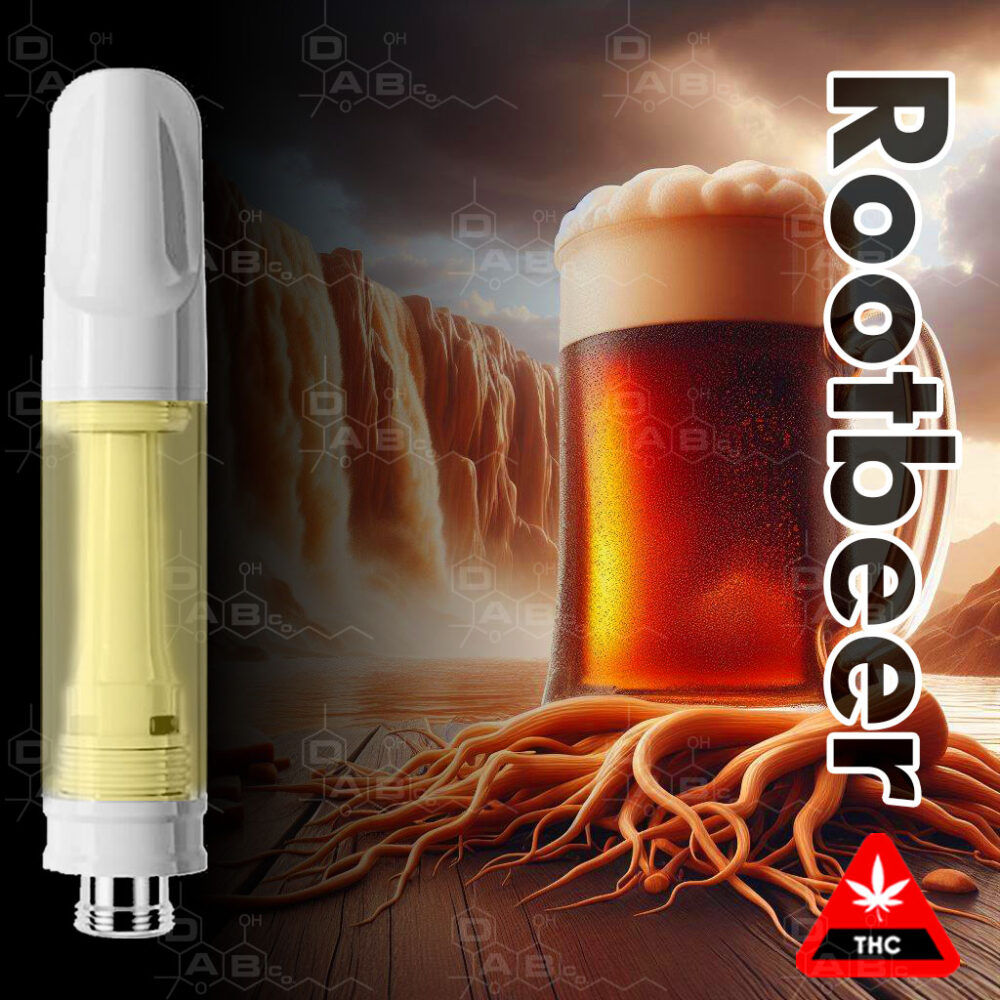 Rootbeer Flavoured distillate cartridges