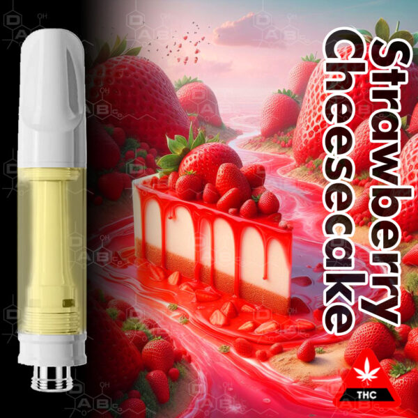 Strawberry Cheesecake flavoured distillate cartridges